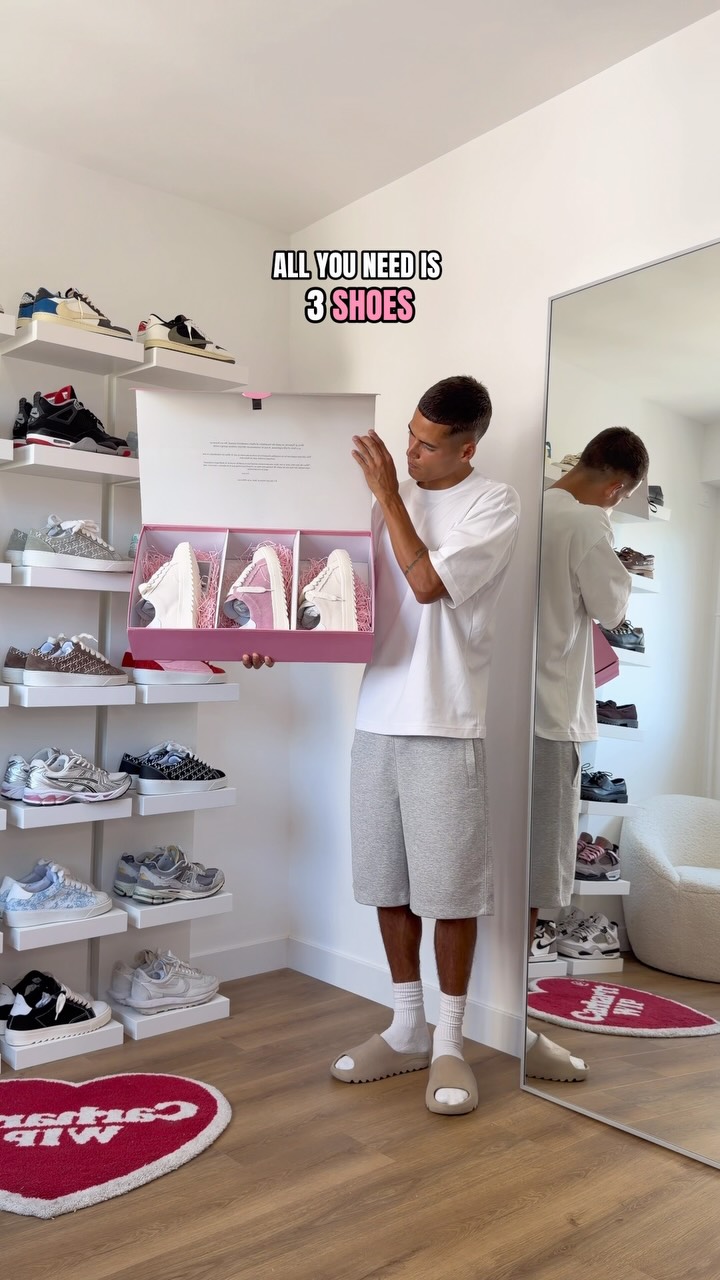 Fit streetwear minimalist et slides