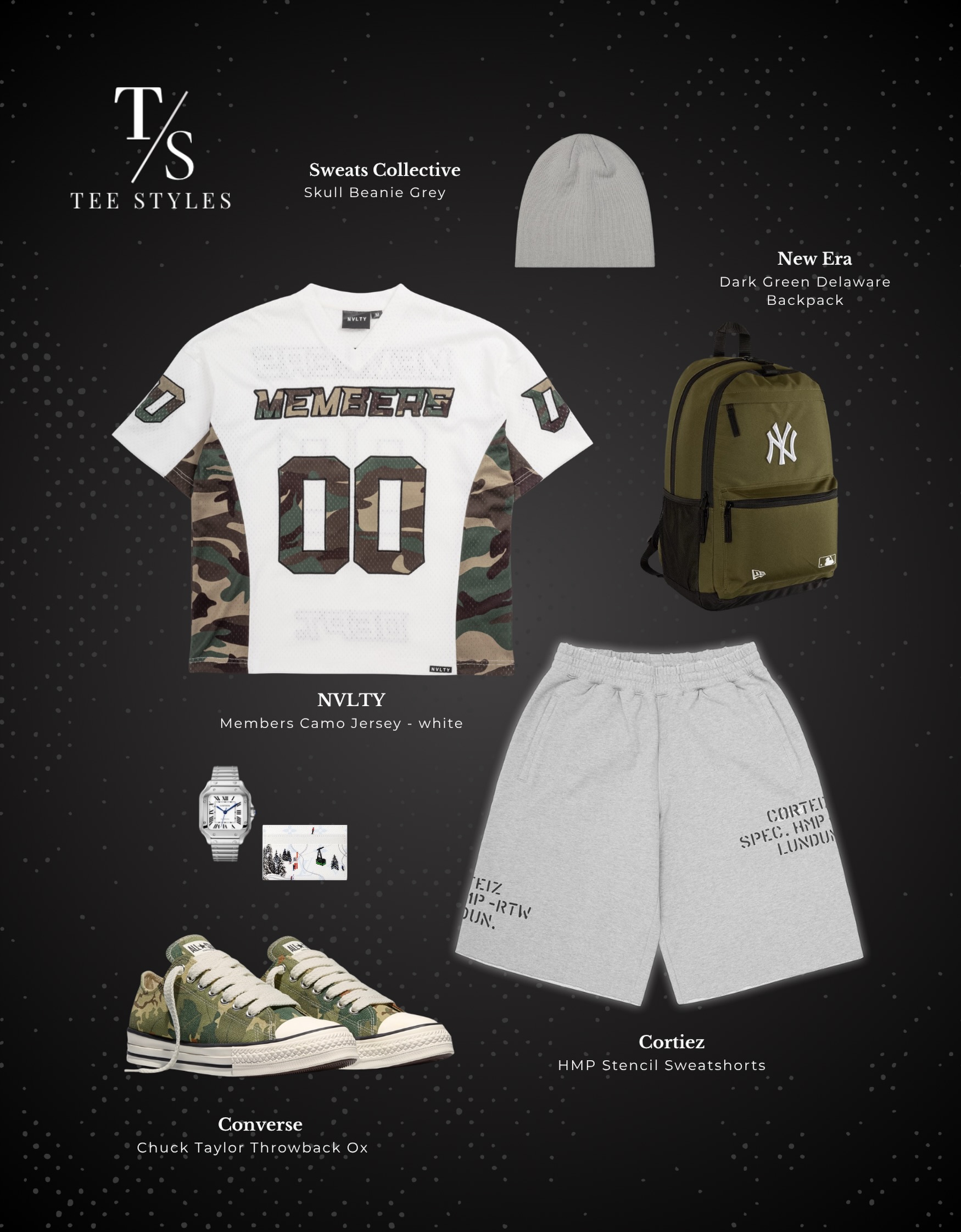 Fit Streetwear Camo & Grey